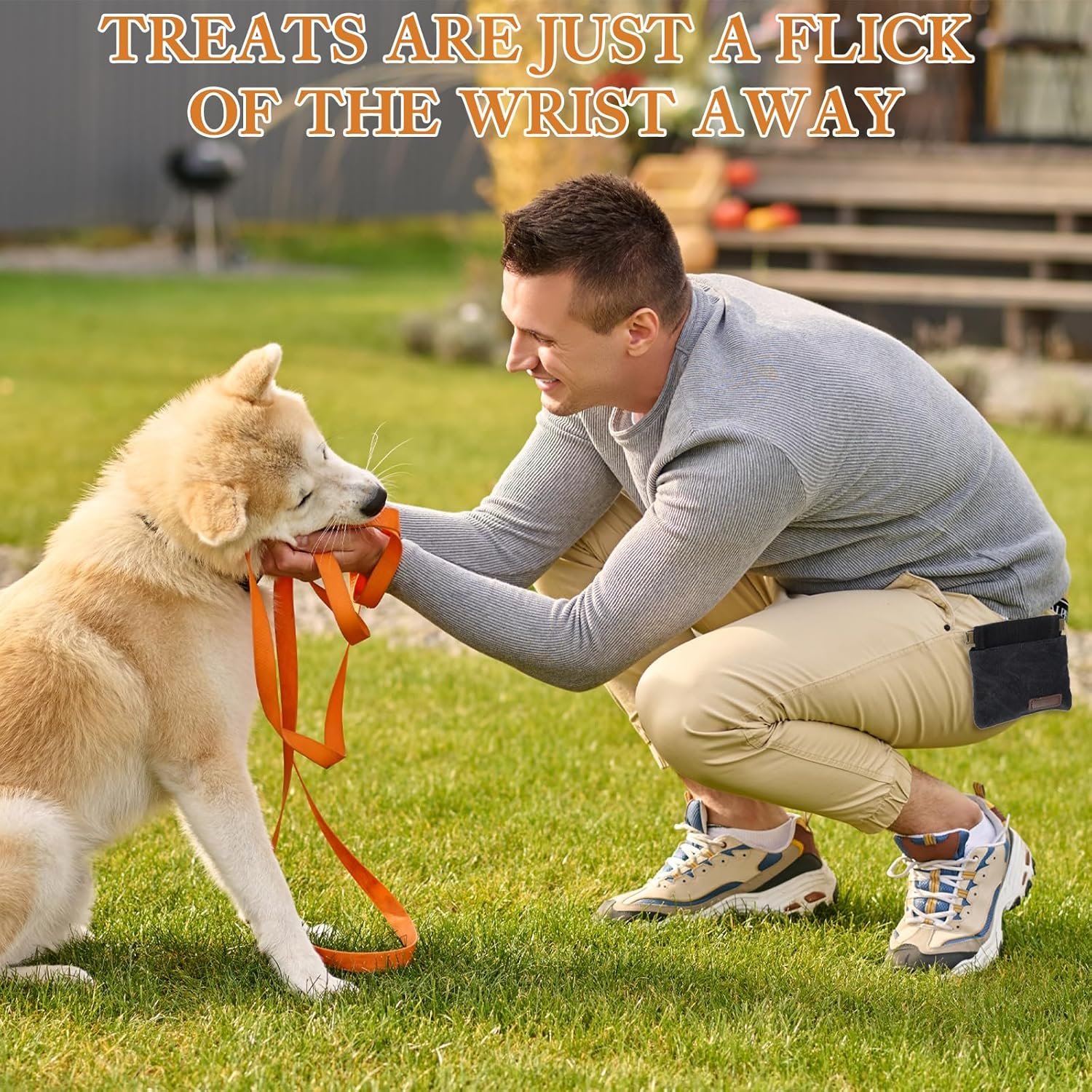 Private Label Dog Training Pouch with Belt Clip Custom Logo Adjustable Waist Treat Bag for Dog Walking Obedience Classes Hiking Portable Pet Snack Dispenser Manufacturer for Puppy Rewards Park Visits Training Accessories