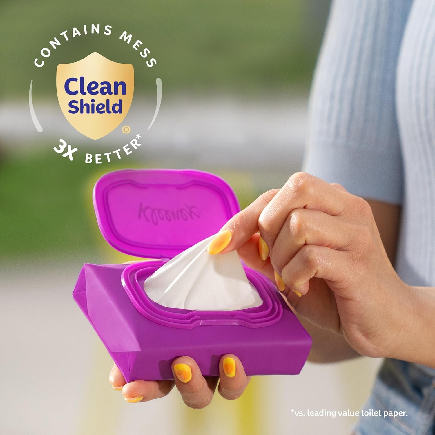 Private Label Snap & Go Ultra Soft Facial Tissues with Custom Logo 4 On-the-Go Packs 25 Tissues per Pack 3-Ply from Factory