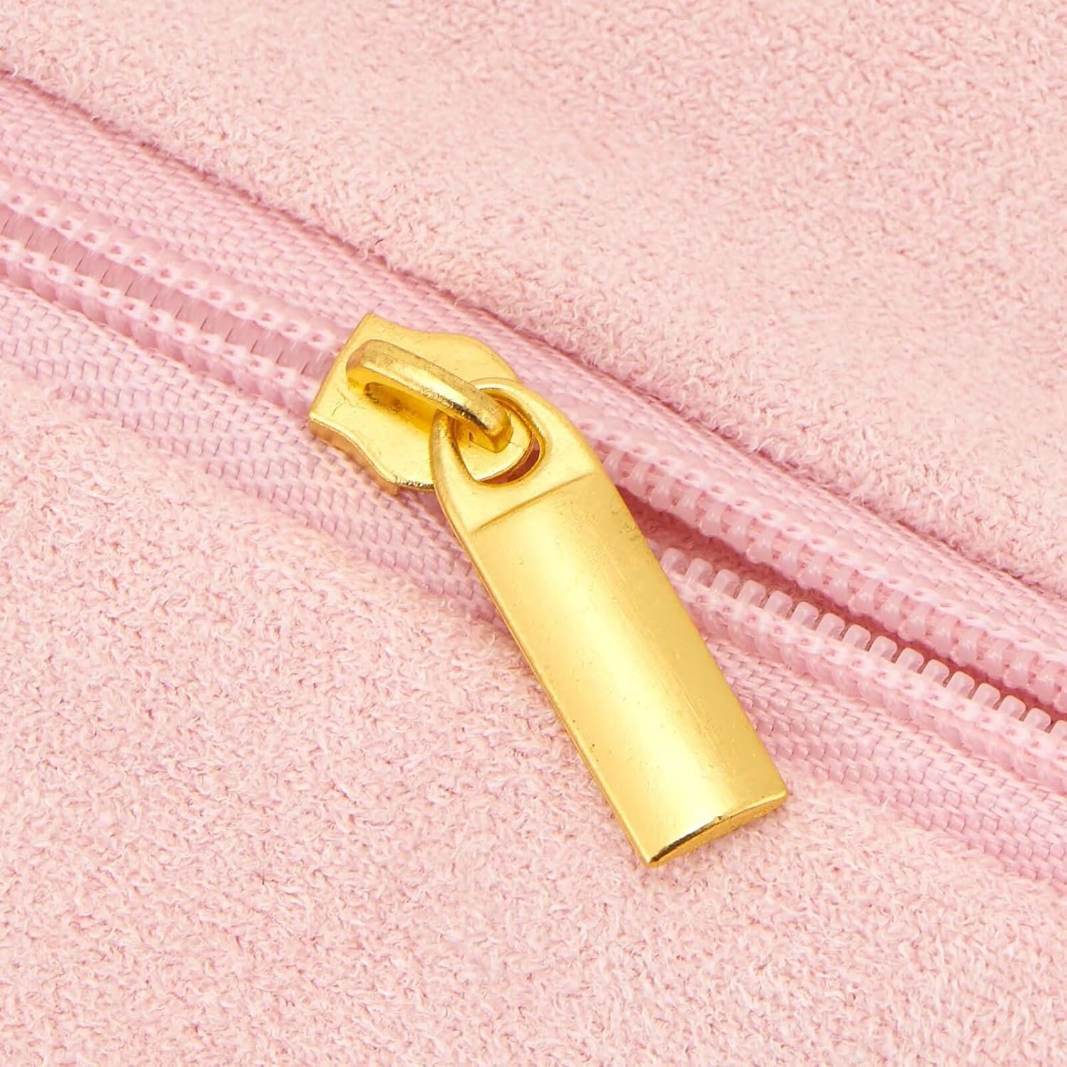 Private Label 2pcs Small Zipper Velvet Jewelry Pouches Custom Logo 4