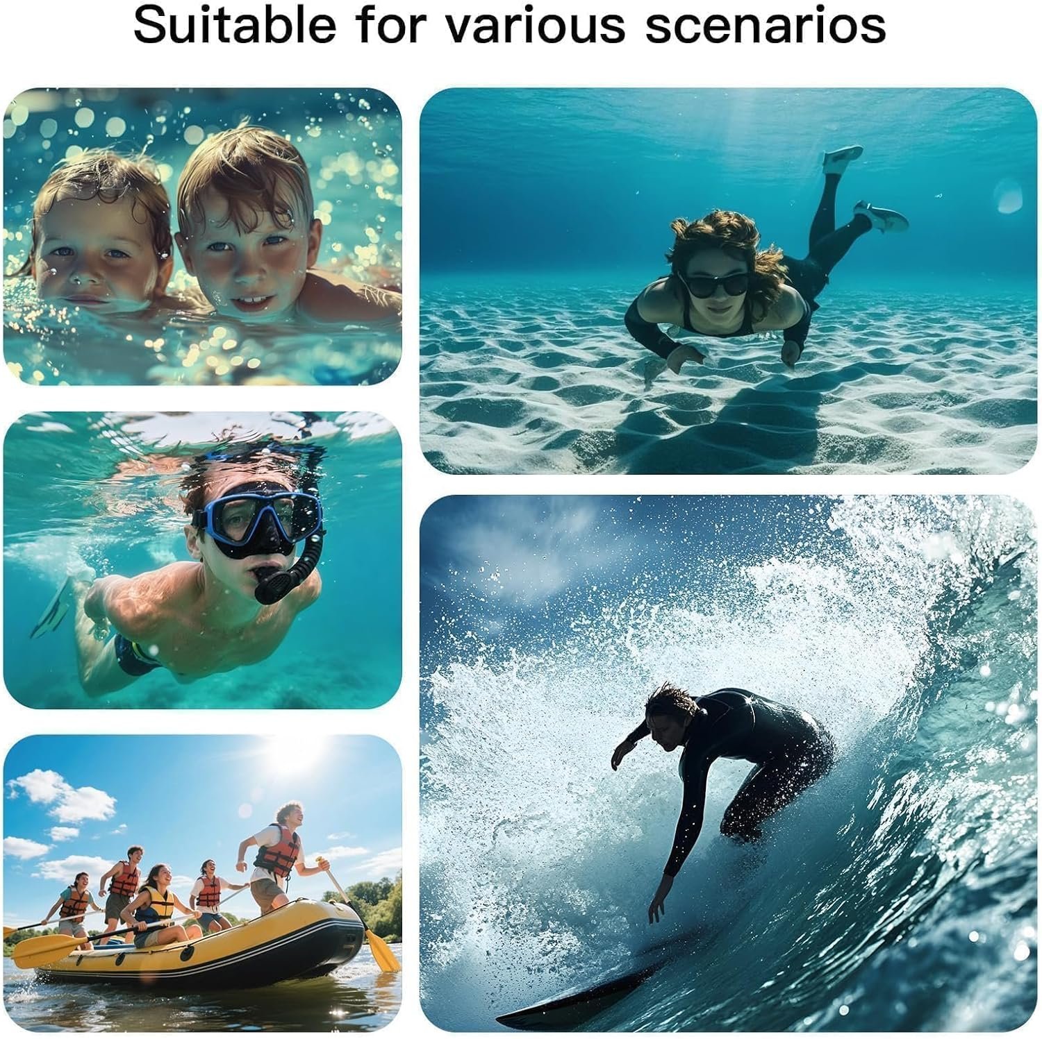 Private Label 1/2 Pack 7in Waterproof Phone Pouch Compatible with iPhone 17 16 15 Pro Max Galaxy S24+ S23 IPX8 Case with Lanyard Beach Travel Essentials Red Custom Logo Direct Supplier