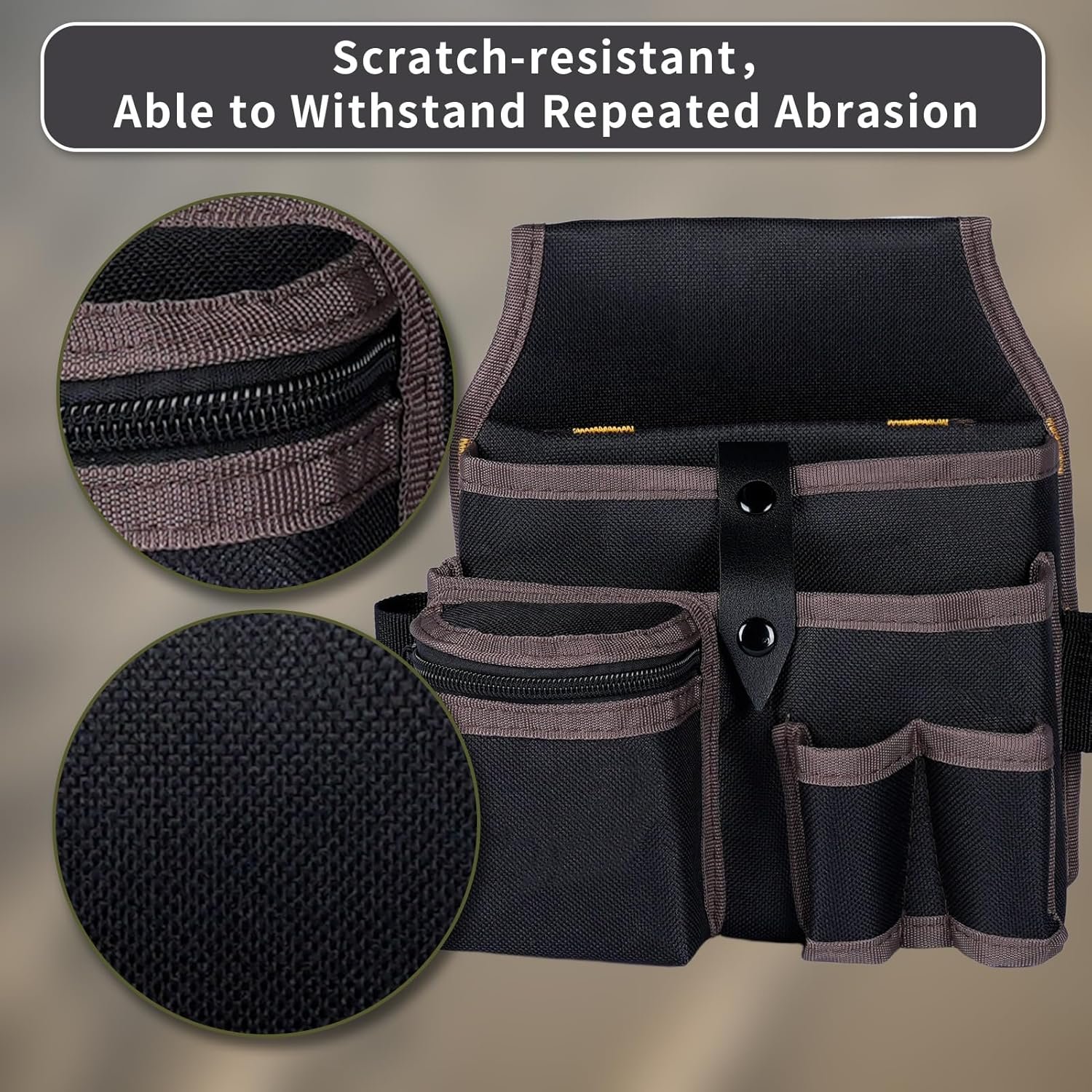 Private Label Tools Pouch with Adjustable Belt, Durable Utility Tool Holder with Custom Logo for Craftsmen Electricians & Handymen, Versatile Organizer with Multiple Pockets Tool Slots Supplier