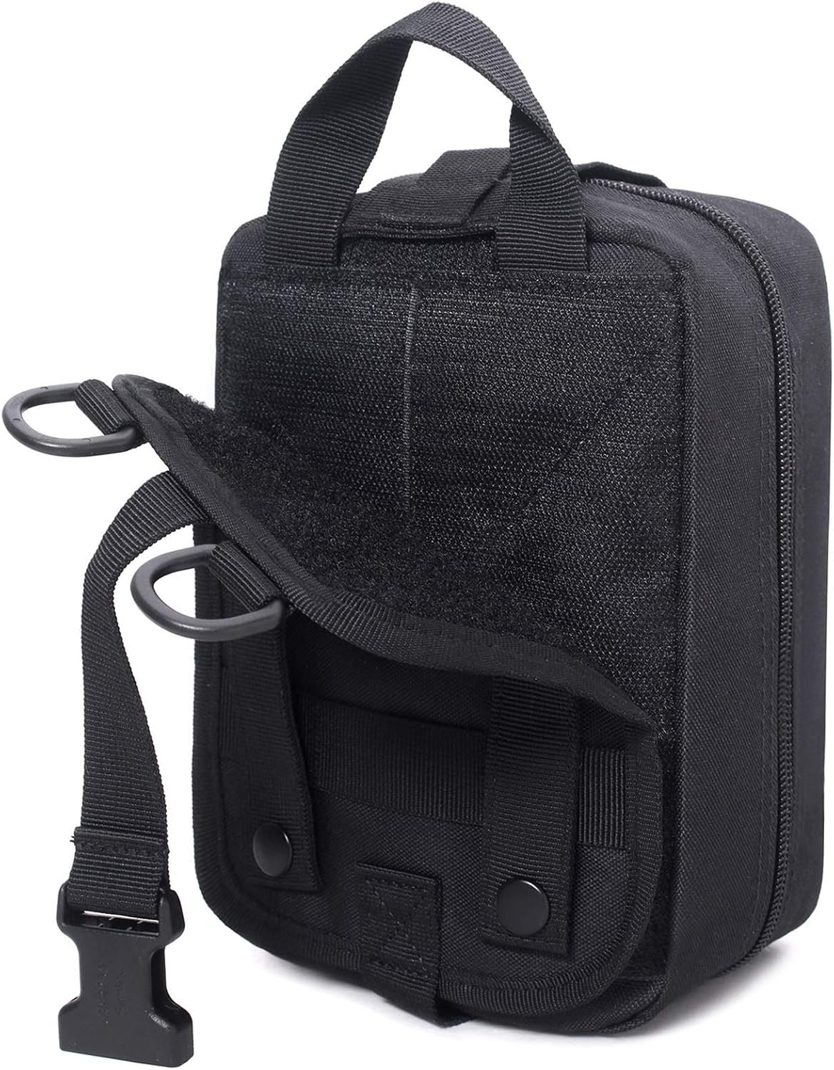 Custom Logo MOLLE Pouch Private Label Sturdy 600D Nylon Tactical Medical Rip-Away EMT First Aid Bag Manufacturer (Bag Only)