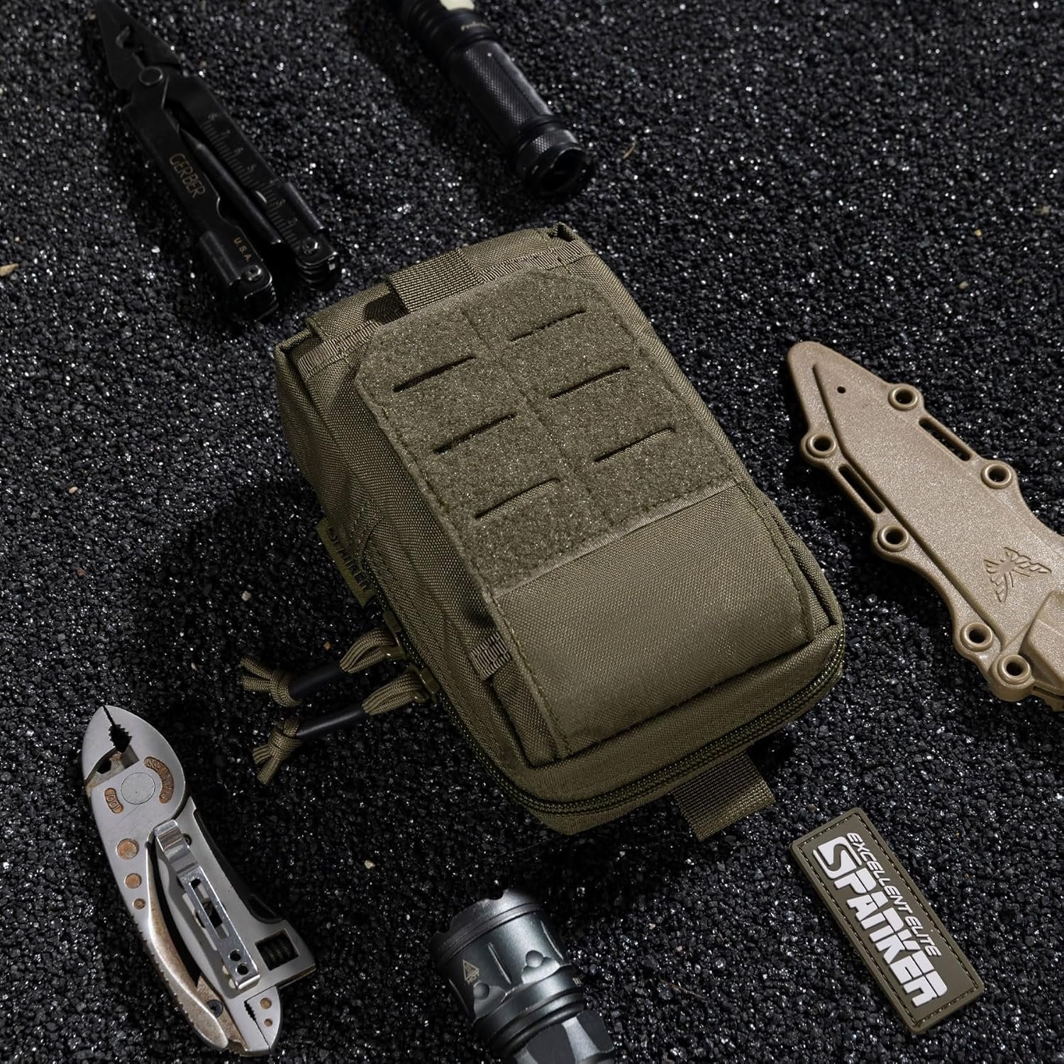 Private Label Tactical EDC MOLLE Utility Pouch Phone Holster Waist Bag with Custom Logo Tool Pouch for MOLLE Accessories Manufacturer