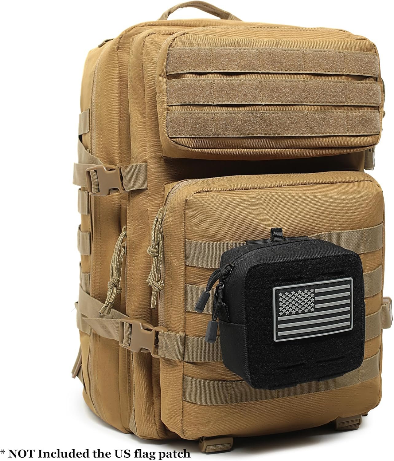 Custom Logo 2 Pack Mini Tactical MOLLE Compact Ammo Pouch - Private Label Small General Purpose Admin Utility EDC Tool Pouches - Multi-Purpose Waist Belt Supplier